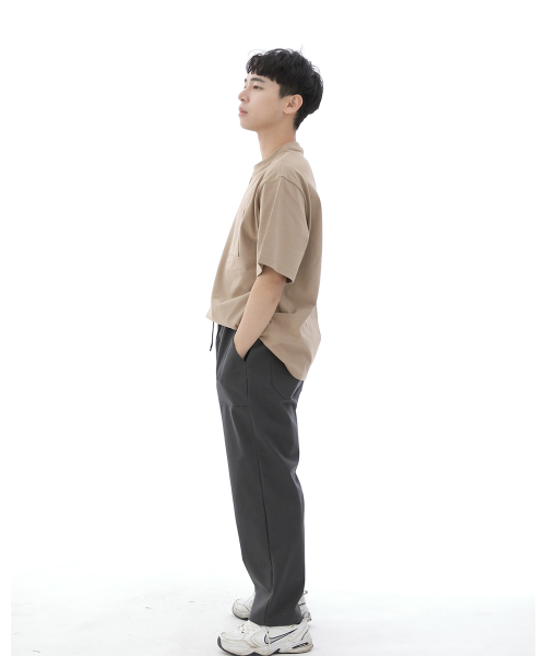 SAINTCREW（セントクルー）の「ワイドアンクルドロップパーティグパンツ WAF-319 ダークグレー（その他パンツ・レディース・その他・MEDIUM/LARGE/X-LARGE）」の5枚目の写真