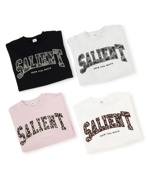 LOVETOXIC（ラブトキシック）の「【LTXC】【裏起毛】柄ロゴアップリケプルオーバー（スウェット・キッズ・ブラック/オフホワイト/ホワイト系その他/ピンク・L:160cm/M:150cm/S:140cm/130cm）」の17枚目の写真