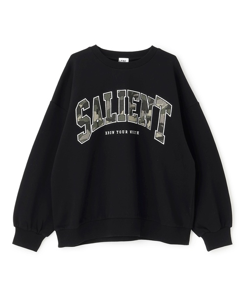 LOVETOXIC（ラブトキシック）の「【LTXC】【裏起毛】柄ロゴアップリケプルオーバー（スウェット・キッズ・ブラック/オフホワイト/ホワイト系その他/ピンク・L:160cm/M:150cm/S:140cm/130cm）」の20枚目の写真