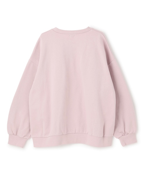 LOVETOXIC（ラブトキシック）の「【LTXC】【裏起毛】柄ロゴアップリケプルオーバー（スウェット・キッズ・ブラック/オフホワイト/ホワイト系その他/ピンク・L:160cm/M:150cm/S:140cm/130cm）」の22枚目の写真