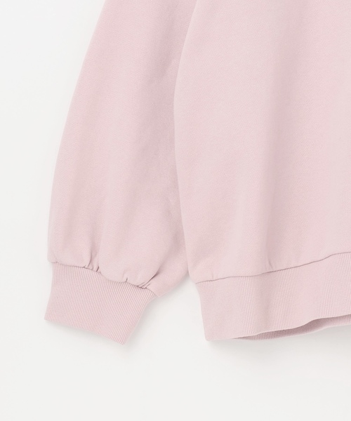 LOVETOXIC（ラブトキシック）の「【LTXC】【裏起毛】柄ロゴアップリケプルオーバー（スウェット・キッズ・ブラック/オフホワイト/ホワイト系その他/ピンク・L:160cm/M:150cm/S:140cm/130cm）」の5枚目の写真