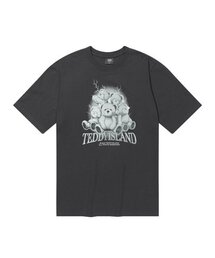 TEDDYISLAND（テディアイランド）の「Lightning Teddy Short Sleeve Charcoal（Tシャツ/カットソー）」