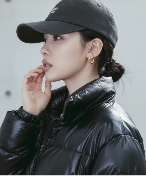 Burner（バーナー）の「【Sonu jewelry（ソヌジュエリー）】立体メタルラインフープピアス son-pierce-16-6【RBTS】（ピアス（両耳用）・レディース・シルバー/ゴールド・FREE）」の5枚目の写真
