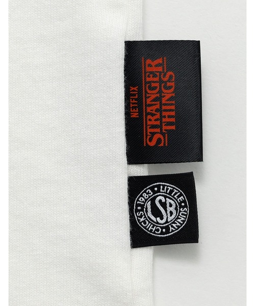 Little sunny bite(リトルサニーバイト)の「★Little sunny bite★stranger things x little sunny bite graphic long tee(Tシャツ/カットソー・レディース・ブルー/ピンク/ホワイト・MEDIUM/SMALL)」の20枚目の写真
