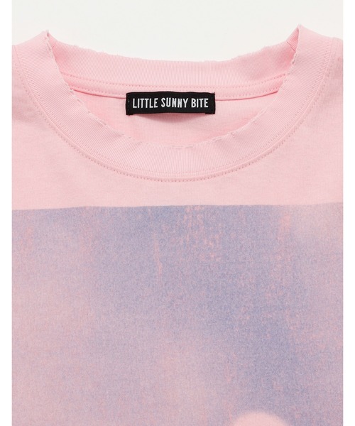 Little sunny bite(リトルサニーバイト)の「★Little sunny bite★stranger things x little sunny bite graphic long tee(Tシャツ/カットソー・レディース・ブルー/ピンク/ホワイト・MEDIUM/SMALL)」の5枚目の写真