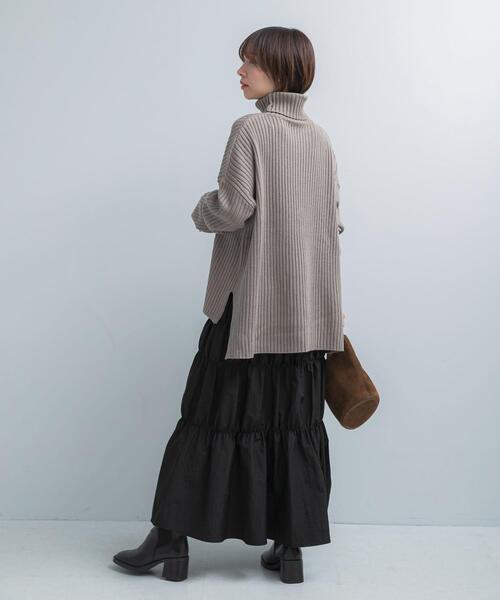 アーバンリサーチ ロッソ（URBAN RESEARCH ROSSO）/ブライトシャーリングスカート セール】ブライトシャーリングスカート（スカート）｜URBAN RESEARCH