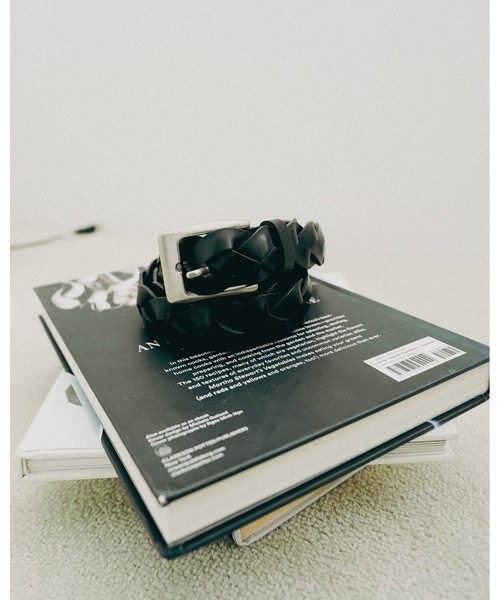 cii（シー）の「BRAID LEATHER BELT / ブレイドレザーベルト（ベルト・メンズ・ブラウン/ブラック・FREE）」の21枚目の写真