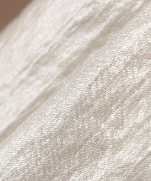 SHIPS（シップス）の「〈手洗い可能〉シャイニー フレア スカート（スカート・レディース・ライトグレー/オフホワイト・ONE SIZE）」の19枚目の写真