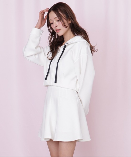 ◇ダイバー素材インナーパンツ付スカート（スカート）｜JILL by JILL