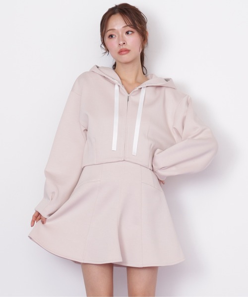 ◇ダイバー素材インナーパンツ付スカート（スカート）｜JILL by JILL