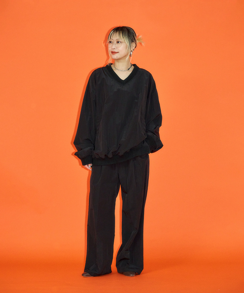 CITYSHOP（シティーショップ）の「[THE MOOD] ストレートパンツ（その他パンツ・レディース・ブラック/グリーン・42/38/36）」の8枚目の写真