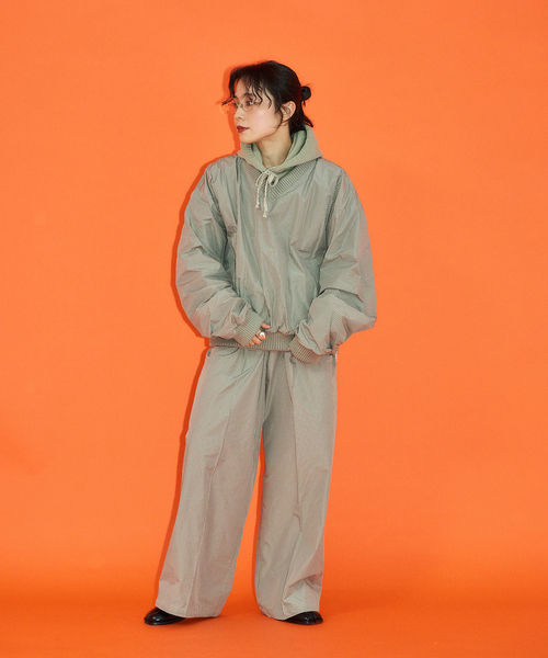 CITYSHOP（シティーショップ）の「[THE MOOD] ストレートパンツ（その他パンツ・レディース・ブラック/グリーン・42/38/36）」の14枚目の写真