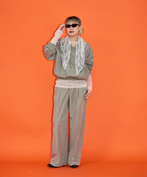 CITYSHOP（シティーショップ）の「[THE MOOD] ストレートパンツ（その他パンツ・レディース・ブラック/グリーン・42/38/36）」の17枚目の写真