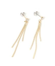 LAKOLE | 3ラインチェーンピアス / 623479(ピアス(両耳用))