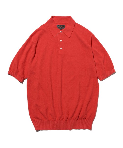 BEAMS PLUS(ビームスプラス)の「Pique Polo 14G(ポロシャツ・メンズ・オリーブ/レッド/ネイビー/イエロー・X-LARGE/LARGE/MEDIUM/SMALL)」の8枚目の写真
