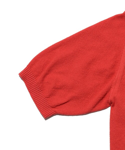 BEAMS PLUS(ビームスプラス)の「Pique Polo 14G(ポロシャツ・メンズ・オリーブ/レッド/ネイビー/イエロー・X-LARGE/LARGE/MEDIUM/SMALL)」の10枚目の写真