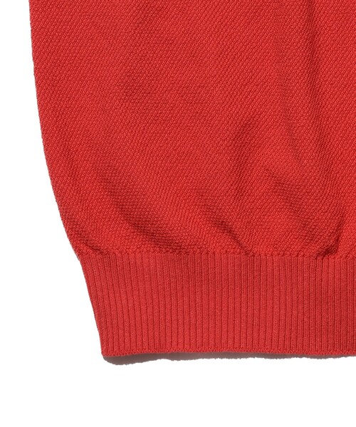 BEAMS PLUS(ビームスプラス)の「Pique Polo 14G(ポロシャツ・メンズ・オリーブ/レッド/ネイビー/イエロー・X-LARGE/LARGE/MEDIUM/SMALL)」の11枚目の写真