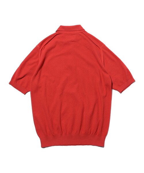 BEAMS PLUS(ビームスプラス)の「Pique Polo 14G(ポロシャツ・メンズ・オリーブ/レッド/ネイビー/イエロー・X-LARGE/LARGE/MEDIUM/SMALL)」の13枚目の写真