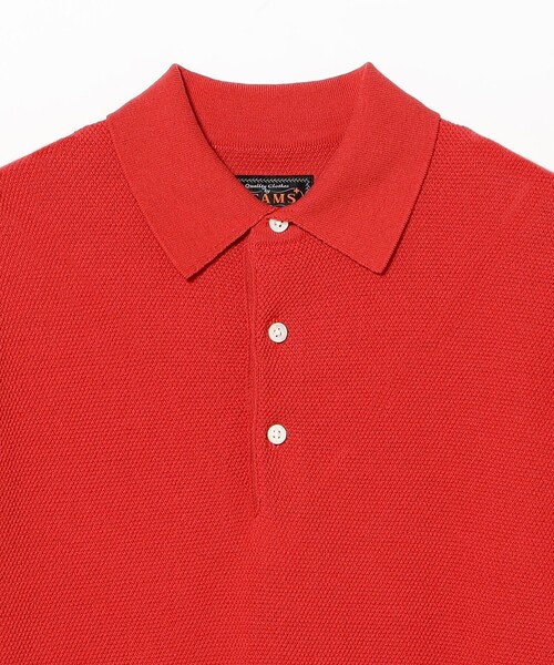 BEAMS PLUS(ビームスプラス)の「Pique Polo 14G(ポロシャツ・メンズ・オリーブ/レッド/ネイビー/イエロー・X-LARGE/LARGE/MEDIUM/SMALL)」の15枚目の写真