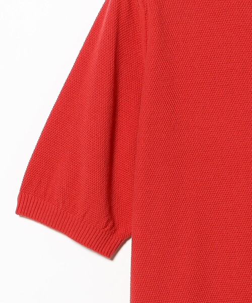 BEAMS PLUS(ビームスプラス)の「Pique Polo 14G(ポロシャツ・メンズ・オリーブ/レッド/ネイビー/イエロー・X-LARGE/LARGE/MEDIUM/SMALL)」の16枚目の写真