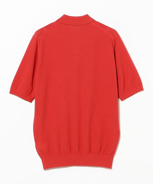 BEAMS PLUS(ビームスプラス)の「Pique Polo 14G(ポロシャツ・メンズ・オリーブ/レッド/ネイビー/イエロー・X-LARGE/LARGE/MEDIUM/SMALL)」の18枚目の写真
