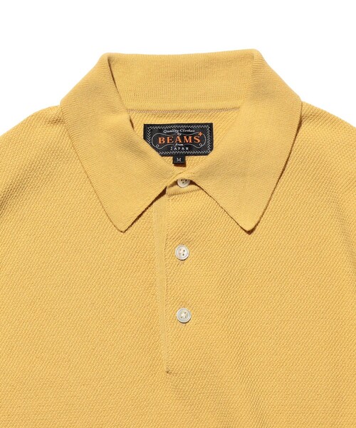 BEAMS PLUS(ビームスプラス)の「Pique Polo 14G(ポロシャツ・メンズ・オリーブ/レッド/ネイビー/イエロー・X-LARGE/LARGE/MEDIUM/SMALL)」の22枚目の写真