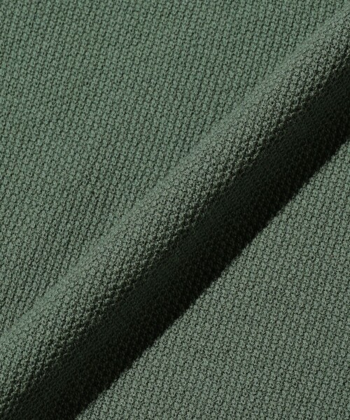 BEAMS PLUS(ビームスプラス)の「Pique Polo 14G(ポロシャツ・メンズ・オリーブ/レッド/ネイビー/イエロー・X-LARGE/LARGE/MEDIUM/SMALL)」の8枚目の写真