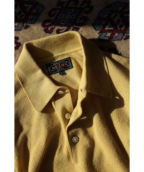 BEAMS PLUS(ビームスプラス)の「Pique Polo 14G(ポロシャツ・メンズ・オリーブ/レッド/ネイビー/イエロー・X-LARGE/LARGE/MEDIUM/SMALL)」の1枚目の写真