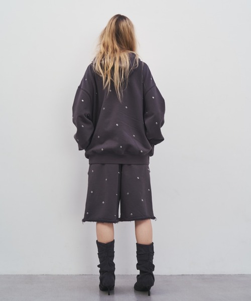 JOSE MOON（ジョゼムーン）の「EYELET OVER HOODIE・アイレット