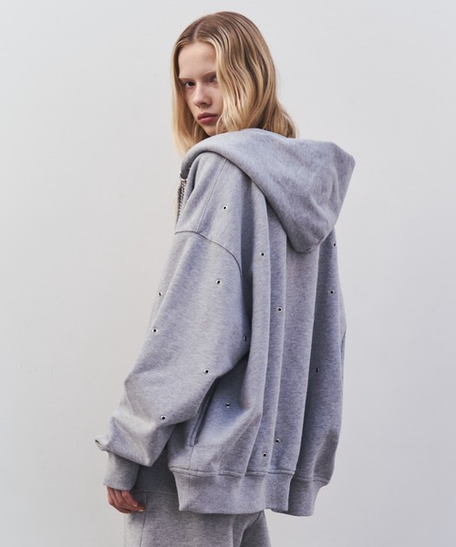 EYELET OVER HOODIE/アイレットオーバーフーディー（パーカー）｜JOSE