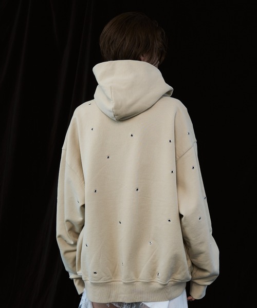 JOSE MOON（ジョゼムーン）の「EYELET OVER HOODIE・アイレット
