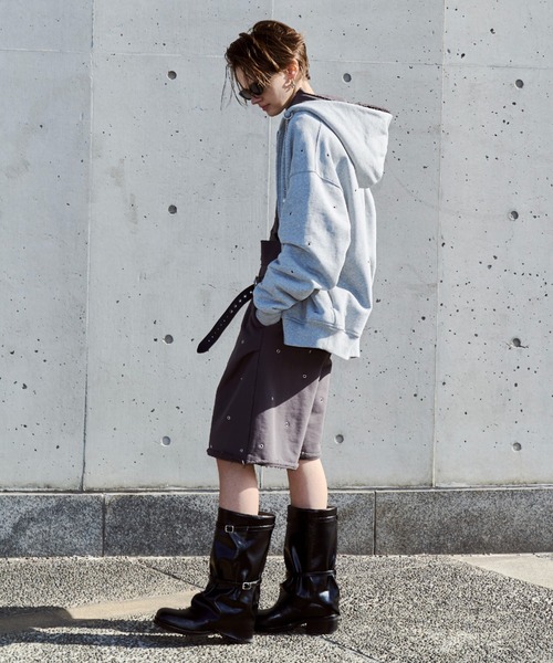 EYELET OVER HOODIE/アイレットオーバーフーディー（パーカー）｜JOSE