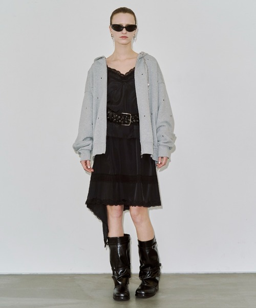 EYELET OVER HOODIE/アイレットオーバーフーディー（パーカー）｜JOSE