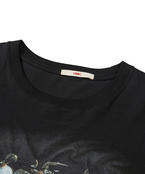 MMIC（エムエムアイシー）の「ダービッツTシャツブラック（Tシャツ/カットソー・メンズ・その他・SMALL/MEDIUM/LARGE）」の3枚目の写真