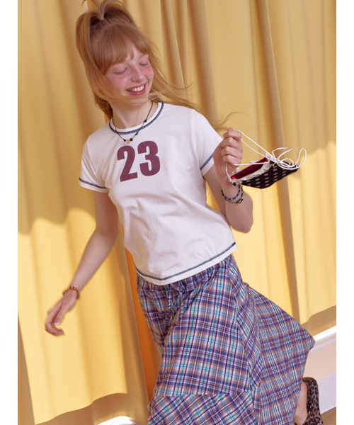 TILDA MA TILDA(チルダマチルダ)の「23 Tシャツ_ホワイト(Tシャツ/カットソー・レディース・その他・FREE)」の3枚目の写真