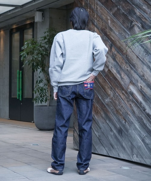 EDWIN(エドウィン)の「【EDWIN/エドウィン】【太もも・がっしり体型の方へ】404 ルーズストレート ワンウォッシュ 股上深めでノンストレス 安定の穿き心地 日本製(デニムパンツ・メンズ・ワンウォッシュ・36inch/35inch/34inch/33inch/32inch/31inch/30inch/29inch)」の12枚目の写真