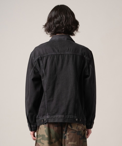 LEVI'S ブラック デニムジャケット ヴィンテージフィット S セール】Levi's/リーバイス ヴィンテージフィット トラッカー
