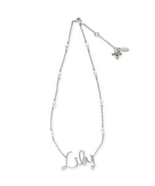 LILY BROWN(リリーブラウン)の「Lilyモチーフネックレス(ネックレス・レディース・シルバー/ゴールド・F)」の3枚目の写真