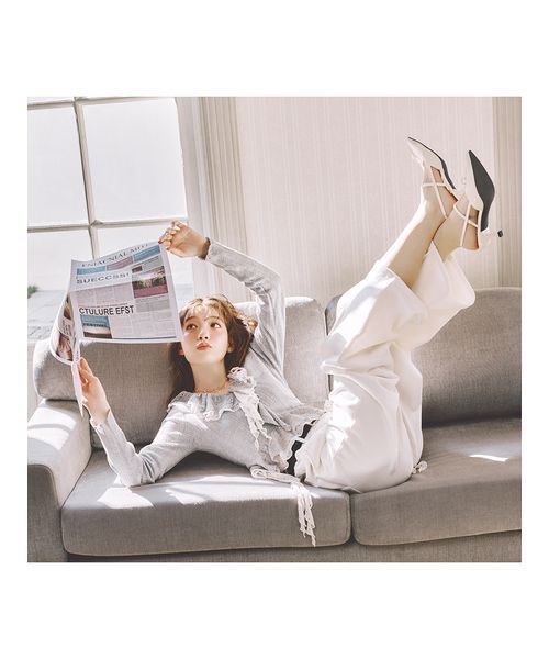 LILY BROWN(リリーブラウン)の「Lilyモチーフネックレス(ネックレス・レディース・シルバー/ゴールド・F)」の5枚目の写真