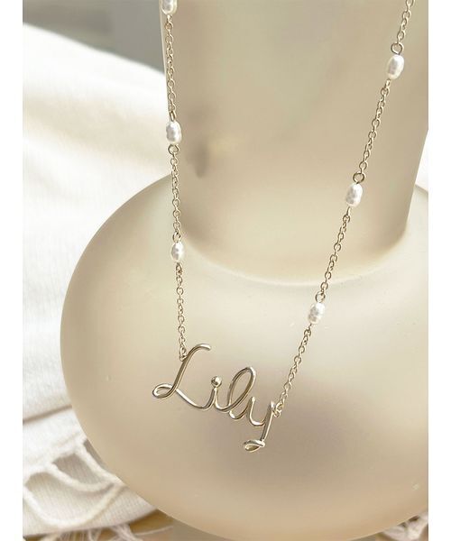 LILY BROWN(リリーブラウン)の「Lilyモチーフネックレス(ネックレス・レディース・シルバー/ゴールド・F)」の12枚目の写真