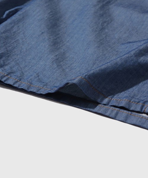 ADAM ET ROPE'（アダムエロペ）の「ライトオンス デニム シャツ / ADAM ET ROPE' JEANS（シャツ/ブラウス・メンズ・ブルー系その他4/ネイビー・M/L）」の10枚目の写真