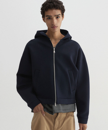 DNSR（ディーエヌエスアール）の「ネオプレンフードジップアップ ネイビー（パーカー）」