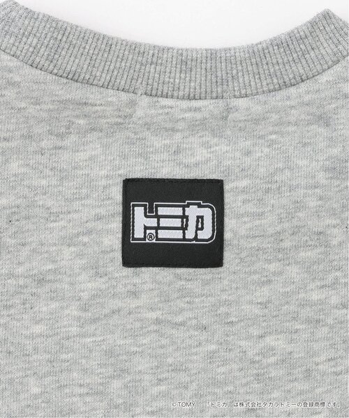 b・ROOM（ビールーム）の「【速乾裏毛】トミカ車集合トレーナー（スウェット・キッズ・トップグレー/ブラック/アイボリー/ダークブラウン・90cm/100cm/110cm/120cm/130cm）」の18枚目の写真