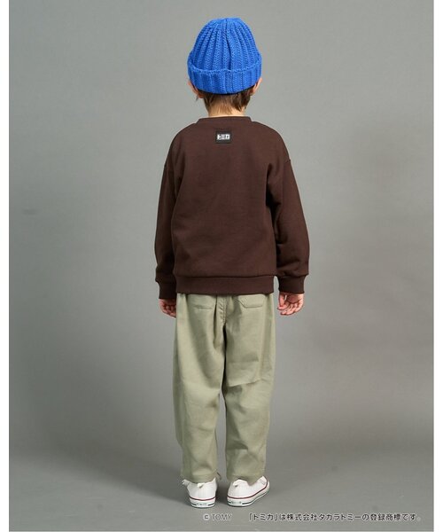 b・ROOM（ビールーム）の「【速乾裏毛】トミカ車集合トレーナー（スウェット・キッズ・トップグレー/ブラック/アイボリー/ダークブラウン・90cm/100cm/110cm/120cm/130cm）」の11枚目の写真