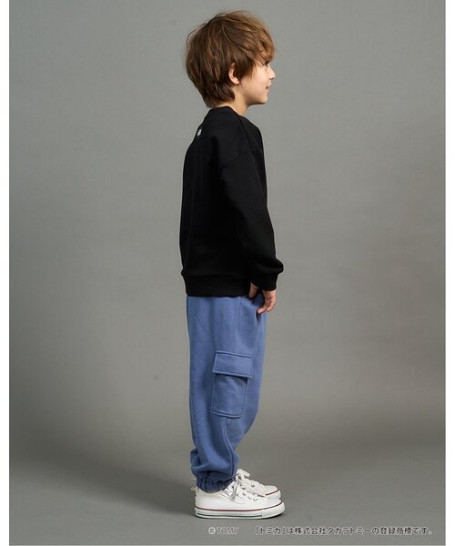 b・ROOM（ビールーム）の「【速乾裏毛】トミカ車集合トレーナー（スウェット・キッズ・トップグレー/ブラック/アイボリー/ダークブラウン・90cm/100cm/110cm/120cm/130cm）」の10枚目の写真