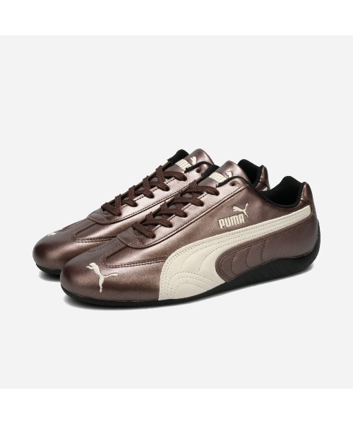 PUMA(プーマ)の「PUMA SPEEDCAT METALLIC / プーマ スピードキャット メタリック / 403689-04(スニーカー・レディース・ブラウン・24.5cm/23cm/24cm)」の1枚目の写真