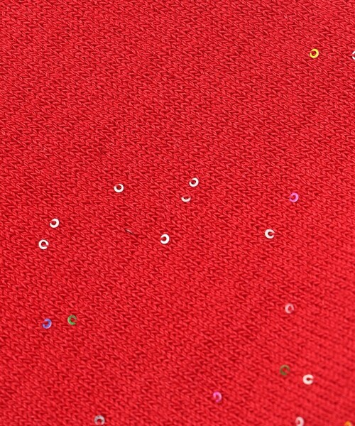 組曲（クミキョク）の「スパンコール ソックス（ソックス/靴下・レディース・レッド系・F）」の7枚目の写真