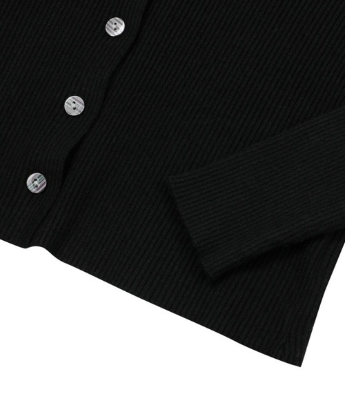 MUCENT（ムセント）の「MUCENT／KARINニットカーディガン（カーディガン/ボレロ・レディース・アイボリー/ブラック/ブラウン・FREE）」の17枚目の写真