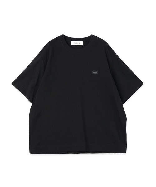 CULLNI（クルニ）の「CULLNI Embroidery Patch Short Sleeve Pullover（Tシャツ/カットソー・メンズ・ワインレッド/ダークブラウン/ホワイト/ブラック/ネイビー/グレー・2/1/0）」の3枚目の写真