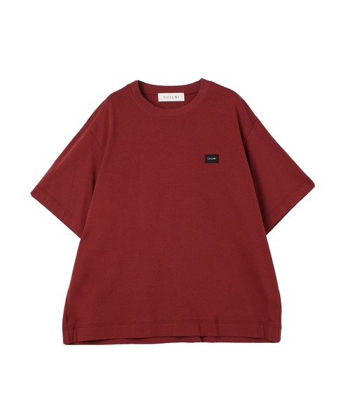CULLNI（クルニ）の「CULLNI Embroidery Patch Short Sleeve Pullover（Tシャツ/カットソー・メンズ・ワインレッド/ダークブラウン/ホワイト/ブラック/ネイビー/グレー・2/1/0）」の14枚目の写真